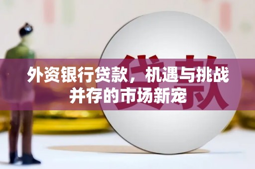 张掖外资银行贷款，机遇与挑战并存的市场新宠