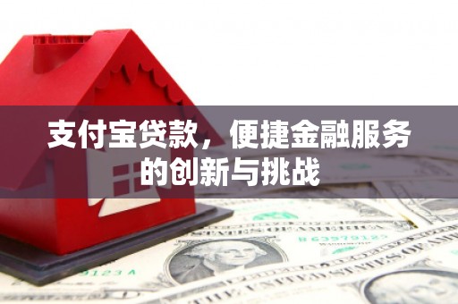 张掖支付宝贷款，便捷金融服务的创新与挑战