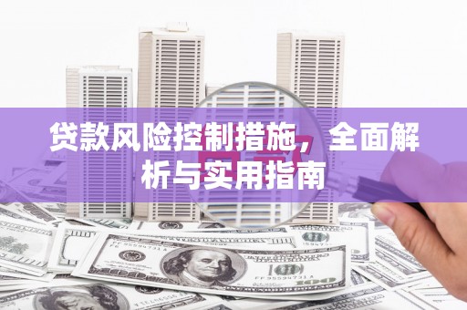 张掖贷款风险控制措施，全面解析与实用指南
