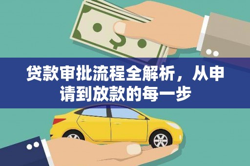 张掖贷款审批流程全解析，从申请到放款的每一步