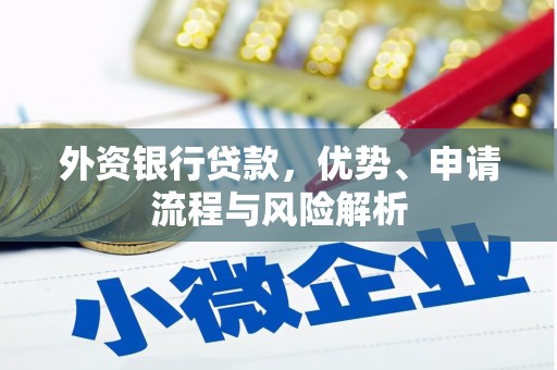 张掖外资银行贷款，优势、申请流程与风险解析