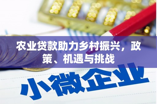 张掖农业贷款助力乡村振兴，政策、机遇与挑战