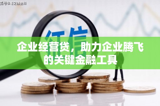 张掖企业经营贷，助力企业腾飞的关键金融工具