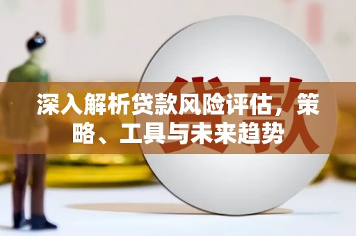 张掖深入解析贷款风险评估，策略、工具与未来趋势