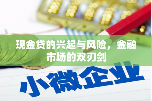 张掖现金贷的兴起与风险，金融市场的双刃剑