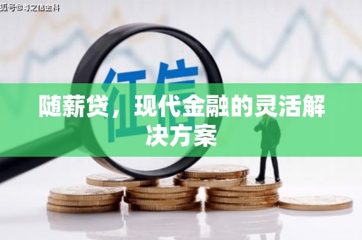 张掖随薪贷，现代金融的灵活解决方案