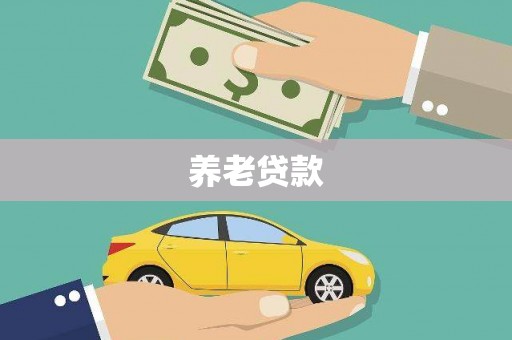 张掖养老贷款