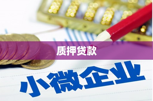 张掖质押贷款
