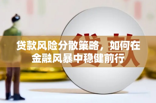 张掖贷款风险分散策略，如何在金融风暴中稳健前行