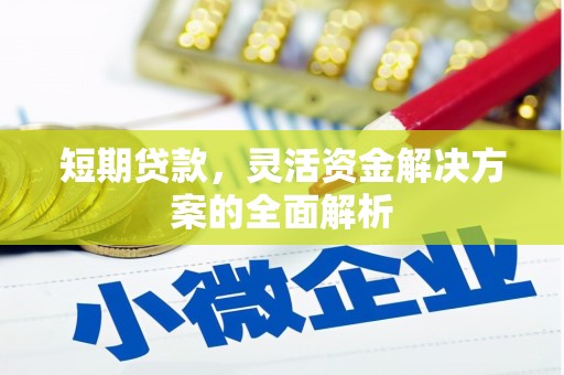张掖短期贷款，灵活资金解决方案的全面解析
