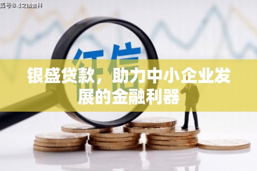 张掖银盛贷款，助力中小企业发展的金融利器