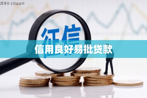 张掖信用良好易批贷款