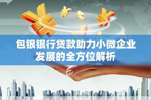 张掖包银银行贷款助力小微企业发展的全方位解析