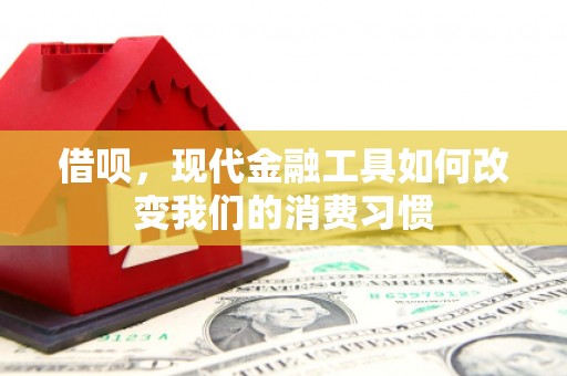 张掖借呗，现代金融工具如何改变我们的消费习惯