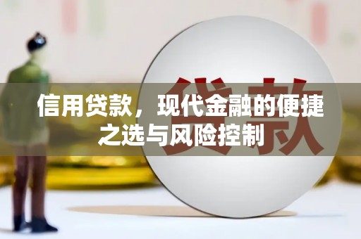 张掖信用贷款，现代金融的便捷之选与风险控制
