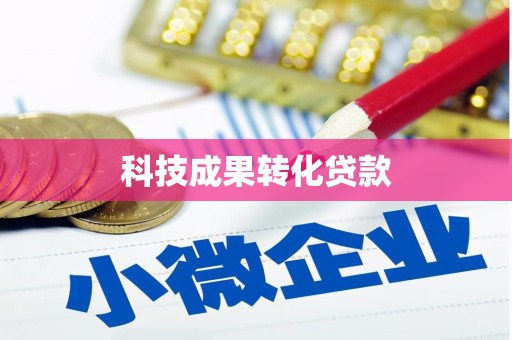 张掖科技成果转化贷款
