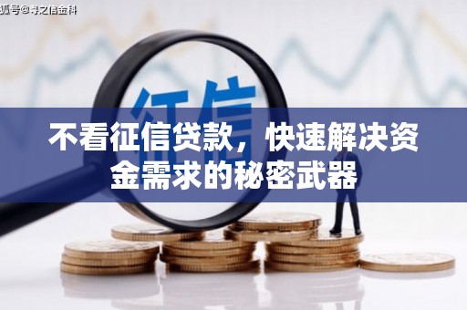 张掖不看征信贷款，快速解决资金需求的秘密武器