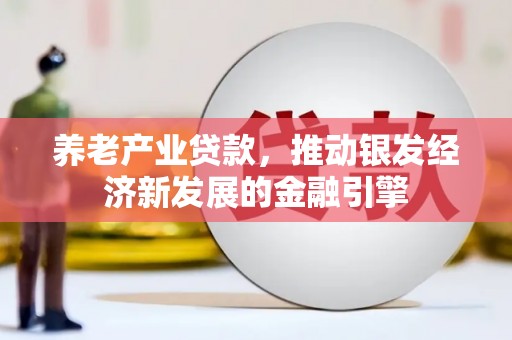 张掖养老产业贷款，推动银发经济新发展的金融引擎