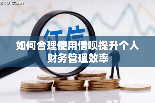 张掖如何合理使用借呗提升个人财务管理效率