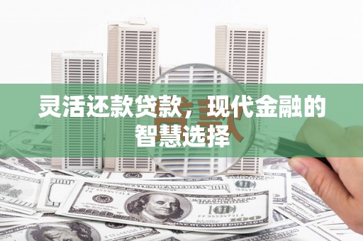 张掖灵活还款贷款，现代金融的智慧选择