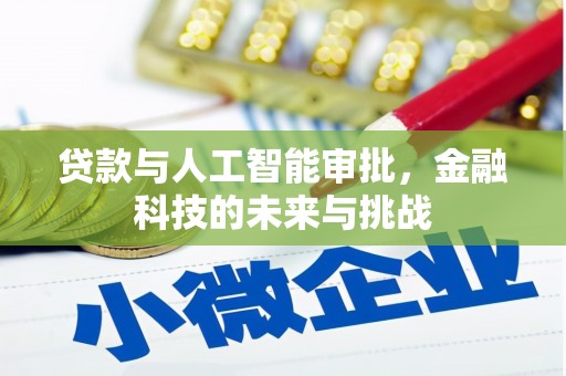 张掖贷款与人工智能审批，金融科技的未来与挑战