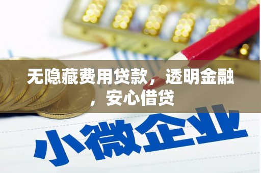 张掖无隐藏费用贷款，透明金融，安心借贷