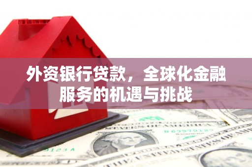 张掖外资银行贷款，全球化金融服务的机遇与挑战