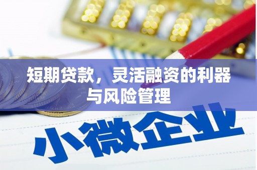 张掖短期贷款，灵活融资的利器与风险管理
