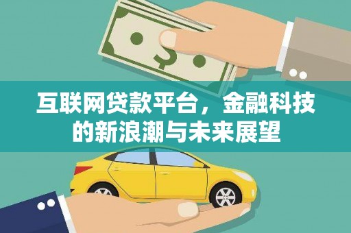 张掖互联网贷款平台，金融科技的新浪潮与未来展望