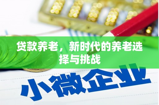 张掖贷款养老，新时代的养老选择与挑战