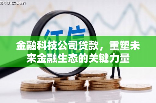 张掖金融科技公司贷款，重塑未来金融生态的关键力量