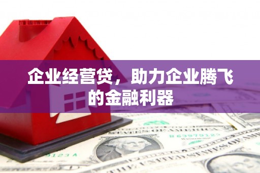 张掖企业经营贷，助力企业腾飞的金融利器
