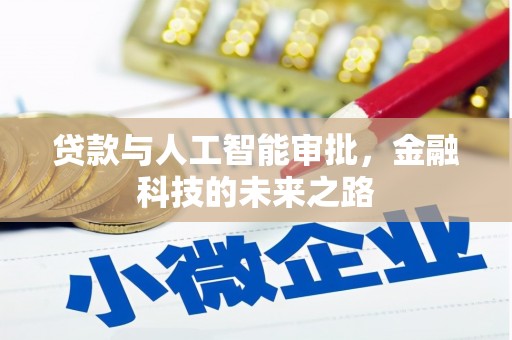 张掖贷款与人工智能审批，金融科技的未来之路