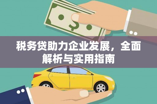 张掖税务贷助力企业发展，全面解析与实用指南