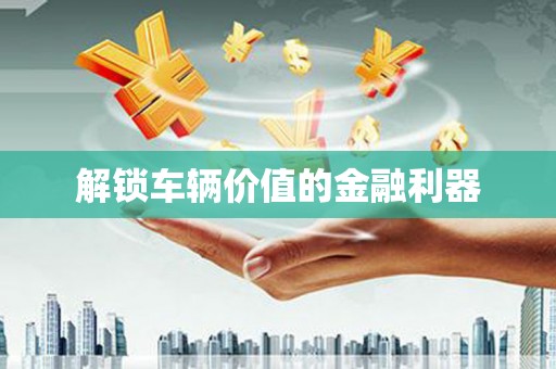 张掖解锁车辆价值的金融利器